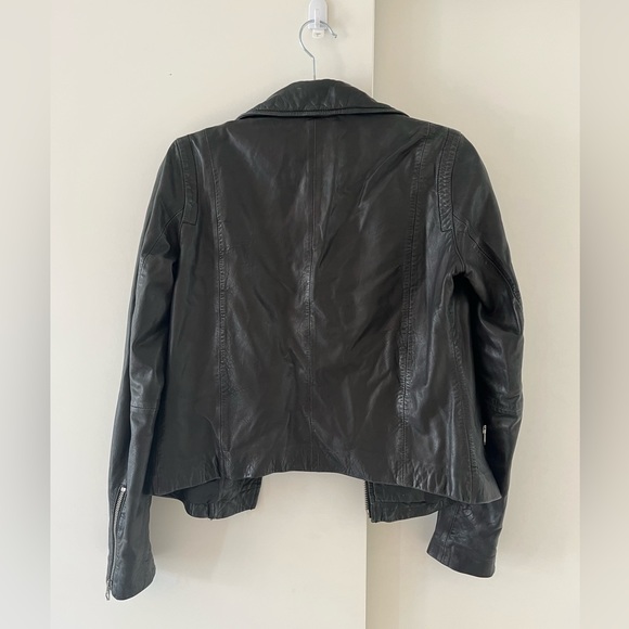 Madewell leather moto jacket - Picture 4 of 5